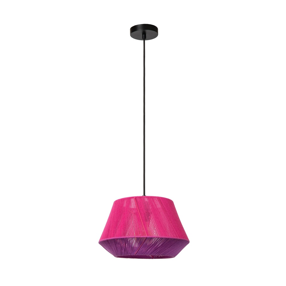 Lucide HanglampJessica Ø 30cm roze - 10421/30/66